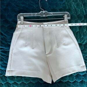 Zara High-waist Women's Tan Shorts